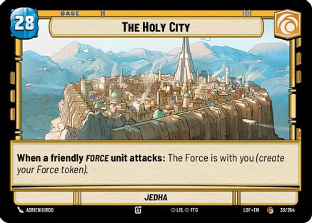 The Holy City // Force [LOF - 030/264 // T03/T03]