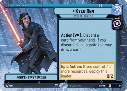 Kylo Ren - We're Not Done Yet (Hyperspace) (265) - Legends of the Force