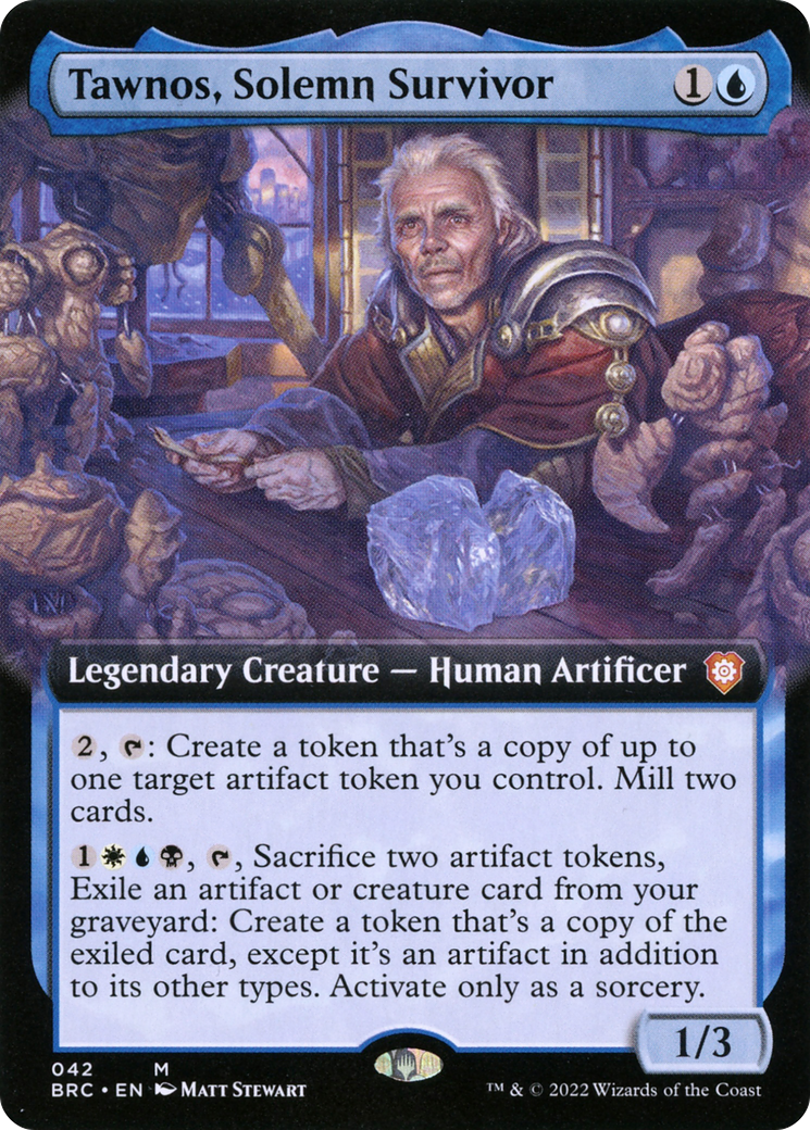 Tawnos, Solemn Survivor (Extended Art) [BRC - 42]