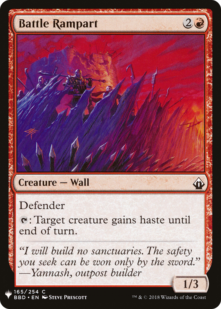 Battle Rampart [LIST - 165]