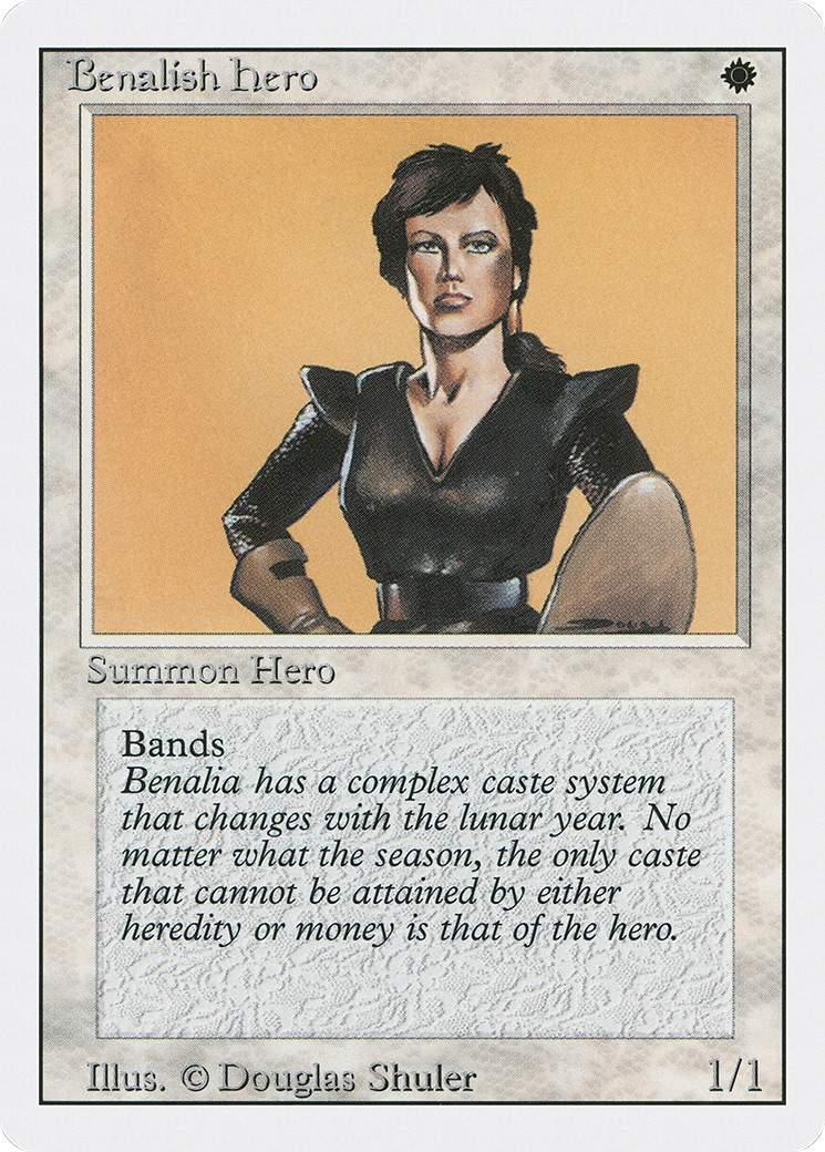 Benalish Hero [3ED - N/A]
