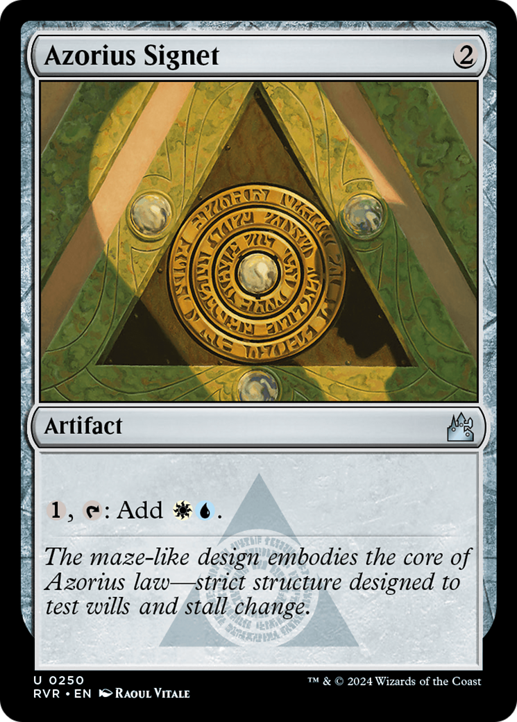Azorius Signet [RVR - 250]