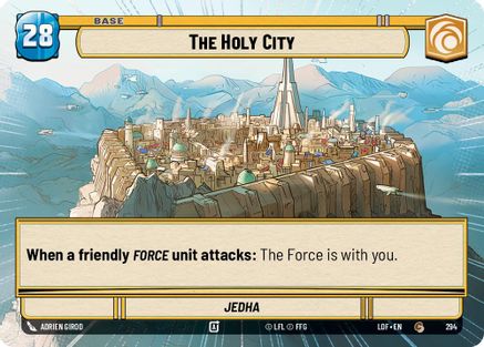 The Holy City // Shield (Hyperspace) [LOF - 294 // T02]