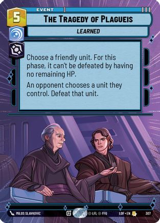 The Tragedy of Plagueis (Hyperspace) [LOF - 307]