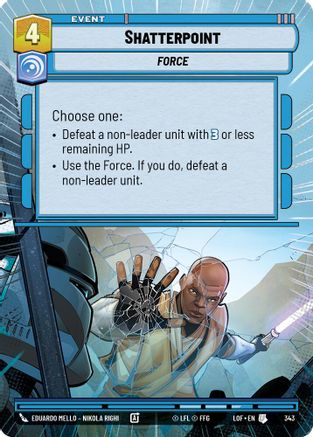 Shatterpoint (Hyperspace) [LOF - 343]