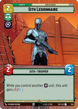 Sith Legionnaire (Hyperspace) [LOF - 345]