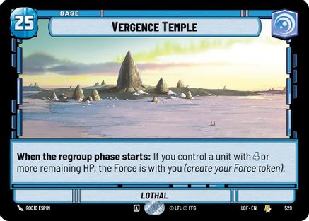 Vergence Temple (Foil) [LOF - 529]