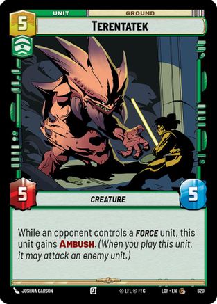 Terentatek (Foil) [LOF - 620]