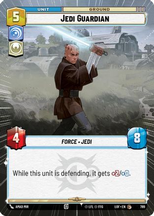 Jedi Guardian (Hyperspace Foil) [LOF - 789]