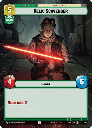 Relic Scavenger (Hyperspace Foil) [LOF - 856]