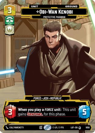 Obi-Wan Kenobi - Protective Padawan (Prestige) [LOF - 1050]