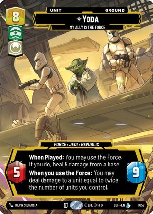 Yoda - My Ally is the Force (Prestige) [LOF - 1057]