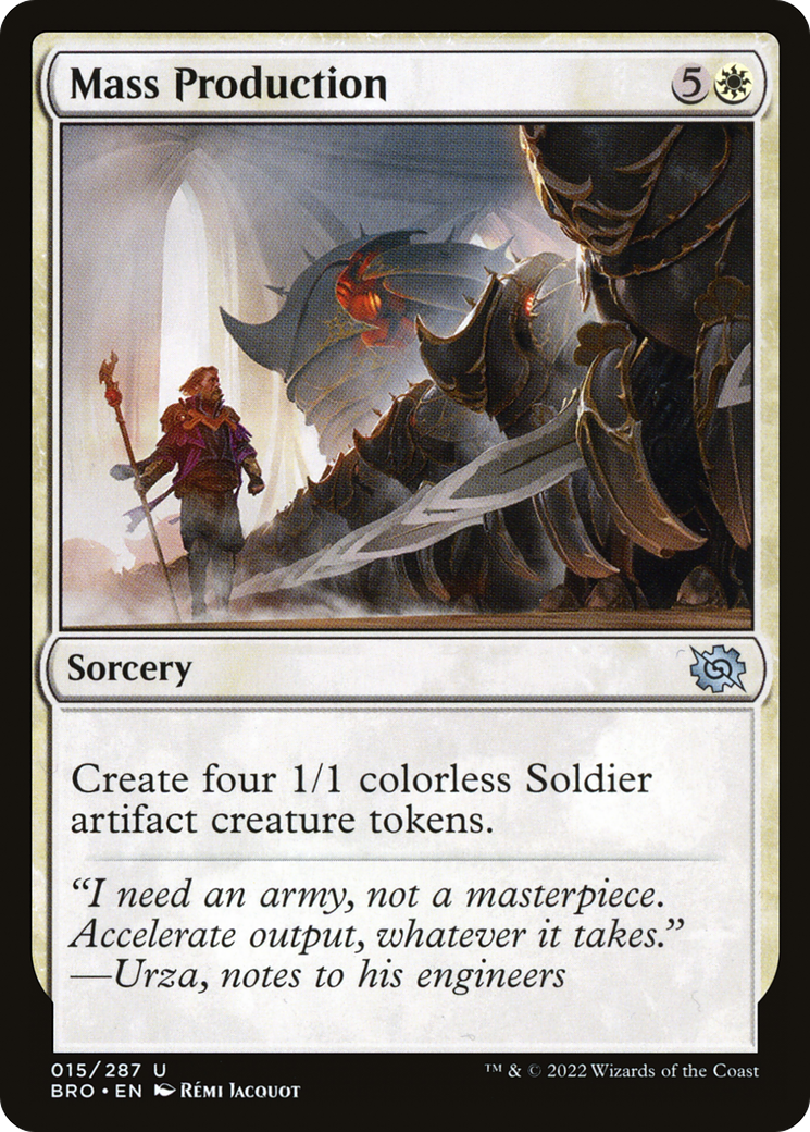 Mass Production [BRO - 15]