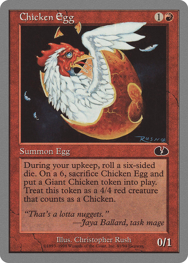 Chicken Egg [UGL - 41]