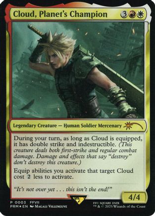 Cloud, Planet's Champion (Costco Bundle) [UMP - 3]
