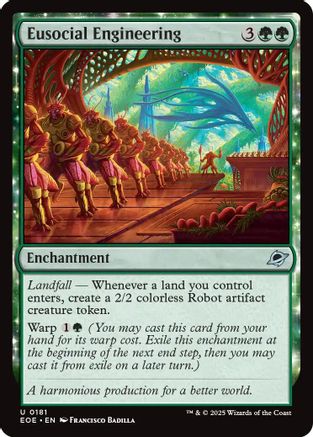 Eusocial Engineering (EOE-181) - Edge of Eternities