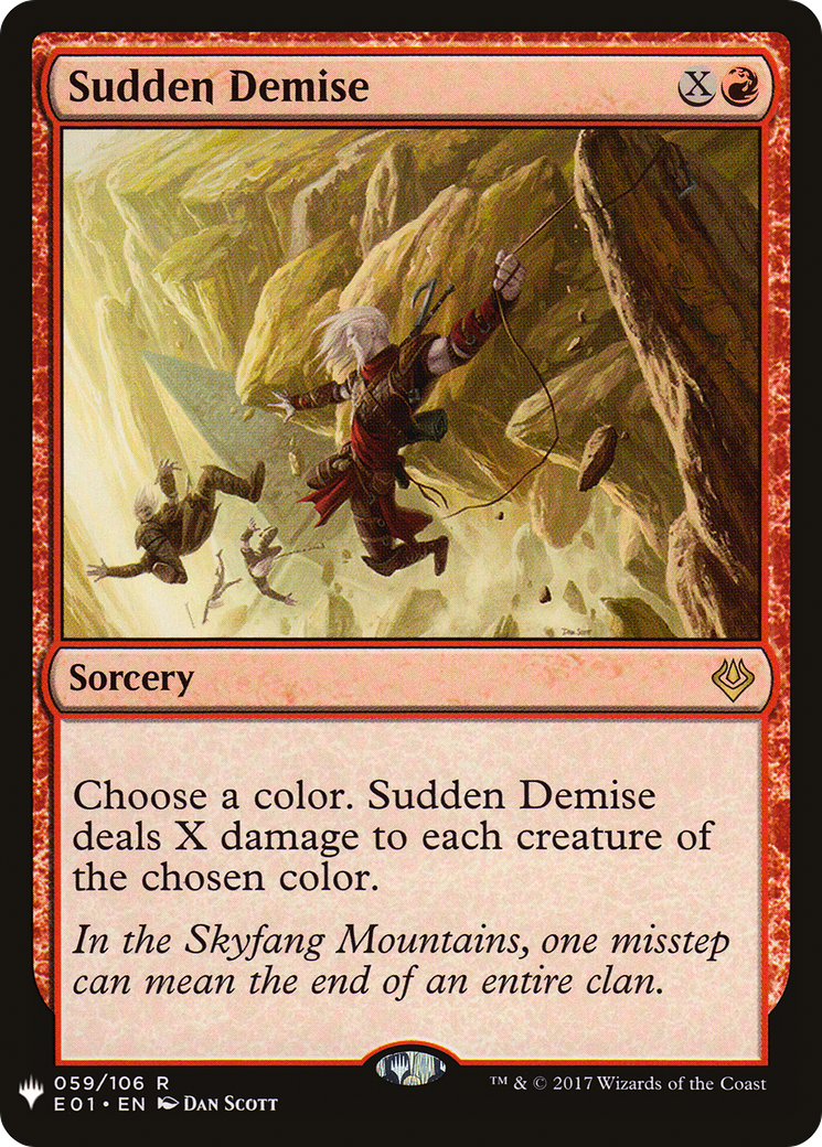 Sudden Demise [LIST - 059/106]