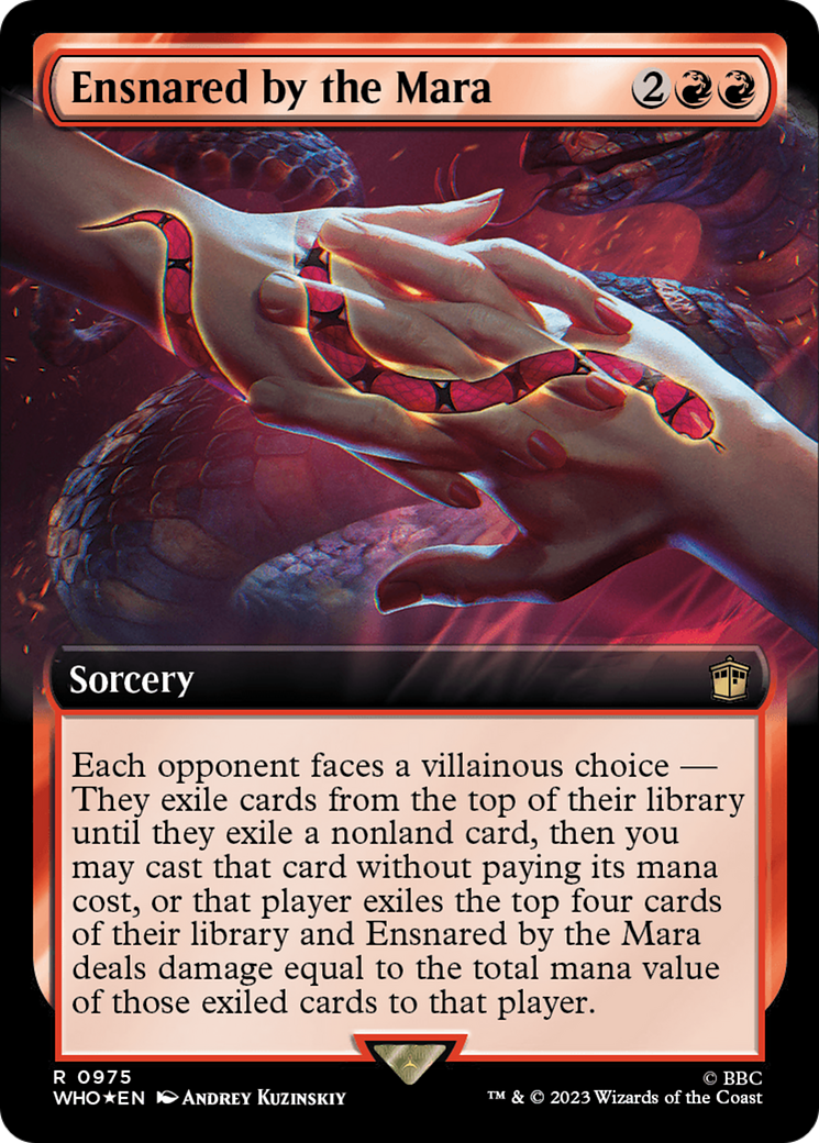 Ensnared by the Mara (Extended Art) (Surge Foil) [WHO - 975]