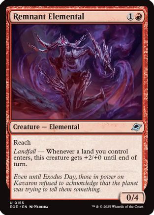 Remnant Elemental (EOE-155) - Edge of Eternities