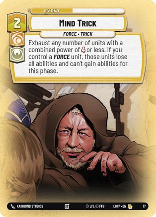 Mind Trick (17) - Legends of the Force  Weekly Play Promos
