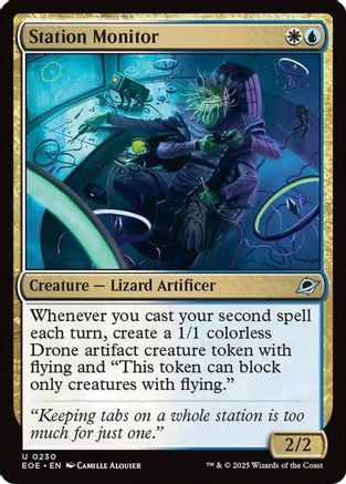 Station Monitor (EOE-230) - Edge of Eternities Foil