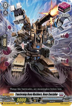 Transforming Heavy Machinery, Heavy Constalion (DZ-SS08/042EN) - DZ-SS08: Festival Booster 2025