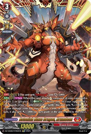 Astonish Blaze Dragon, Arumdeas (FFR) (DZ-SS08/FFR02EN) - DZ-SS08: Festival Booster 2025