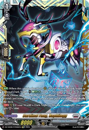 Cardinal Fang, Raphilogg (FFR) (DZ-SS08/FFR08EN) - DZ-SS08: Festival Booster 2025