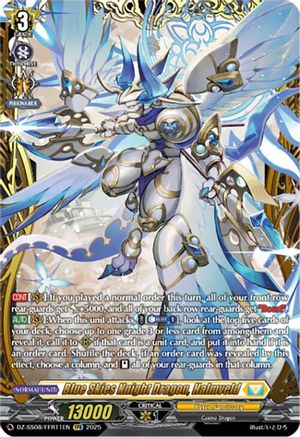 Blue Skies Knight Dragon, Halmveld (FFR) (DZ-SS08/FFR11EN) - DZ-SS08: Festival Booster 2025