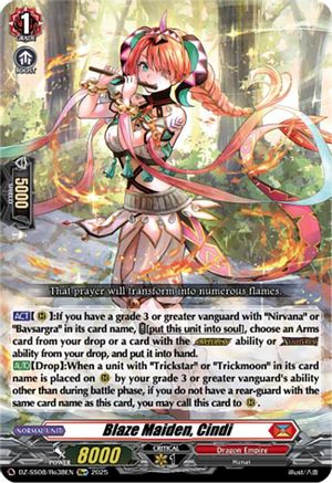 Blaze Maiden, Cindi (Re+) (DZ-SS08/Re38EN) - DZ-SS08: Festival Booster 2025