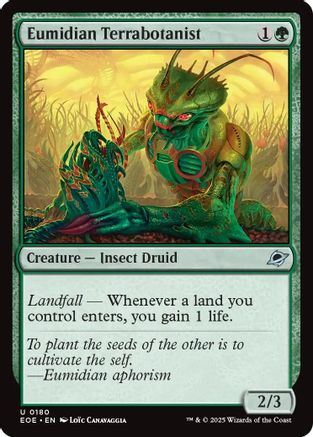 Eumidian Terrabotanist (EOE-180) - Edge of Eternities