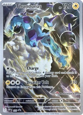 Thundurus - 209 (Pokemon Center Exclusive) [SVP - 209]