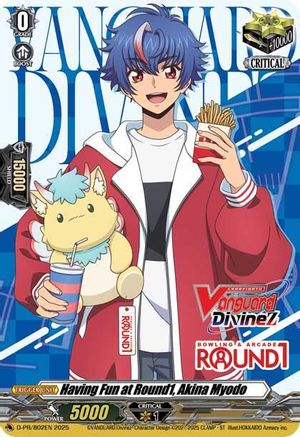 Having Fun at Round1, Akina Myodo (D-PR/802EN) - D Promo Cards