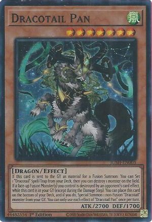 Dracotail Pan (Super Rare) [JUSH - JUSH-EN003]