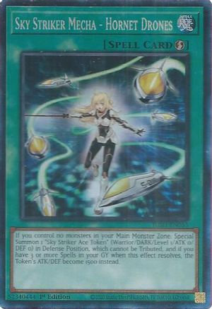 Sky Striker Mecha - Hornet Drones (CR) (JUSH-EN053) - Justice Hunters 1st Edition