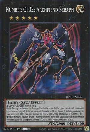 Number C102: Archfiend Seraph [JUSH - JUSH-EN056]
