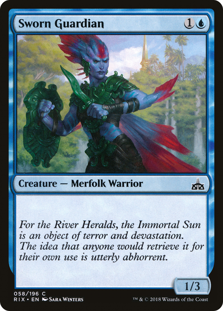 Sworn Guardian [RIX - 58]