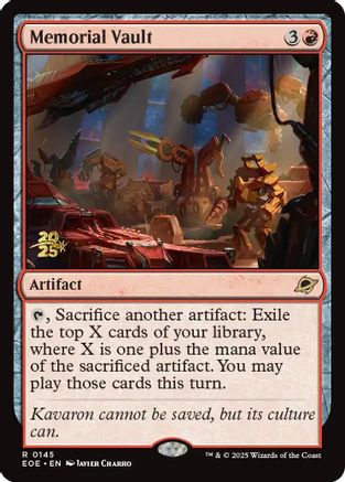 Memorial Vault [PRE - 145]