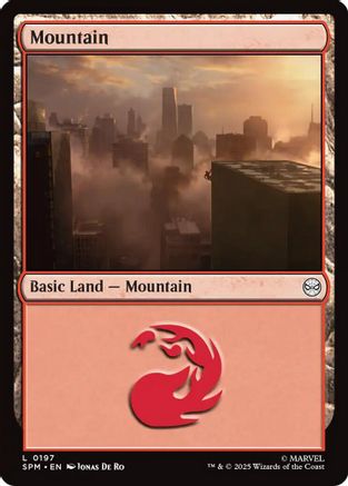 Mountain (0197) (SPM-197) - Marvel's Spider-Man Foil