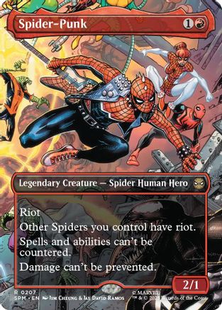 Spider-Punk (0207) (Borderless) (SPM-207) - Marvel's Spider-Man