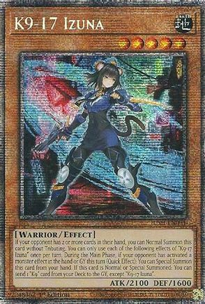 K9-17 Izuna (Starlight Rare) [JUSH - JUSH-EN031]