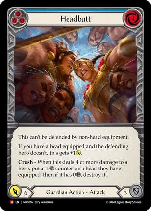 Headbutt (MPG016) - Mastery Pack Guardian Rainbow Foil
