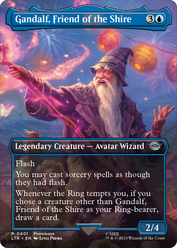 Gandalf, Friend of the Shire (Borderless) [LTR - 401]