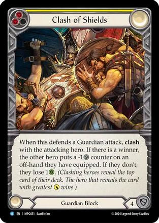 Clash of Shields (MPG051) - Mastery Pack Guardian