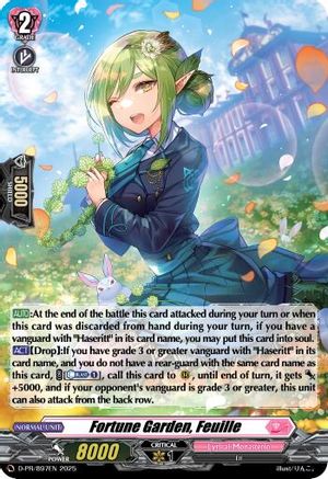 Fortune Garden, Feuille (Foil) [D-PR - D-PR/897EN]