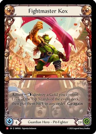 Fightmaster Kox (SMP003) - Smash Palace