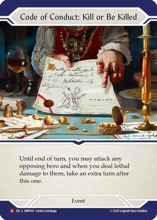 Code of Conduct: Kill or Be Killed (SMP010) - Smash Palace