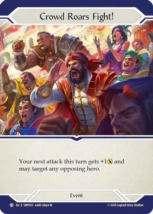 Crowd Roars Fight! (SMP020) - Smash Palace