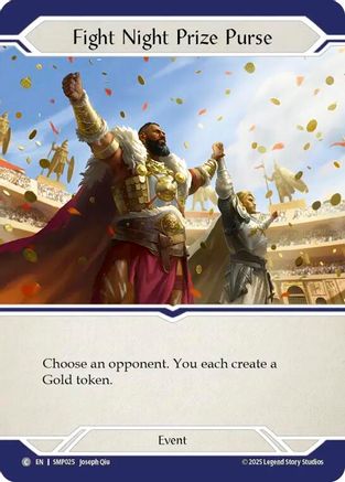 Fight Night Prize Purse (SMP025) - Smash Palace