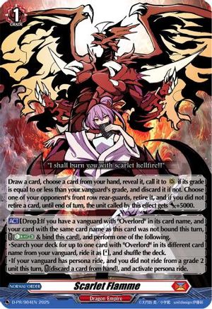 Scarlet Flamme (D-PR-904EN) - D Promo Cards